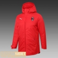 Down jacket AC Milan Red Mens 2021 2022 DD51
