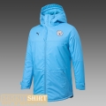 Down jacket Manchester City Blue Mens 2021 2022 DD54
