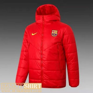 Down jacket Barcelona Red Mens 2021 2022 DD55