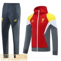 Jacket Liverpool Mens Grey Red 2021 2022 JK111