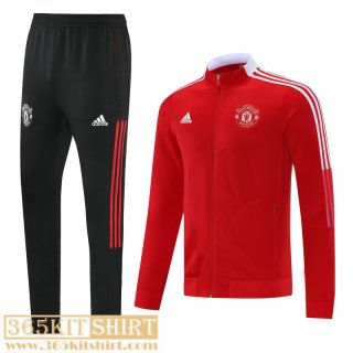 Jacket Manchester United Red Mens 2021 2022 JK219