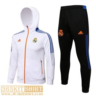 Jacket Real Madrid Whitehe Mens 2021 2022 JK224
