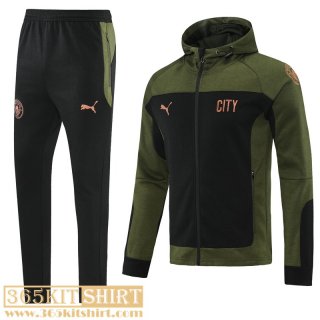 Jacket Manchester City Green Black Mens 2021 2022 JK234