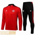 Jacket Manchester United Red Mens 2021 2022 JK242