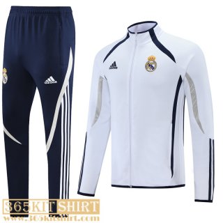 Jacket Real Madrid White Mens 2021 2022 JK264