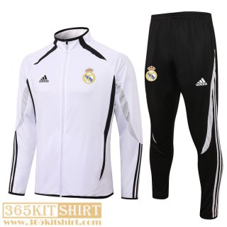 Jacket Real Madrid White Mens 2021 2022 JK279