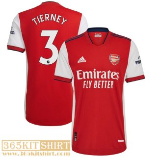 Football Shirt Arsenal Home Mens 2021 2022 # Tierney 3