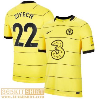 Football Shirt Chelsea Away Mens 2021 2022 # Ziyech 22