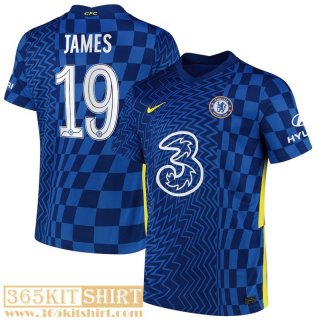 Football Shirt Chelsea Home Mens 2021 2022 # James 19