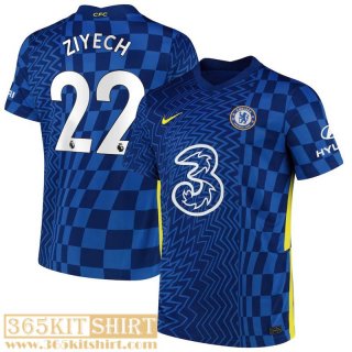 Football Shirt Chelsea Home Mens 2021 2022 # Ziyech 22
