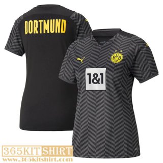 Football Shirt Borussia Dortmund Away Womens 2021 2022