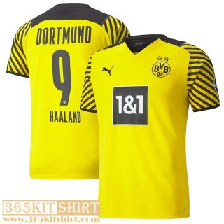 Football Shirt Borussia Dortmund Home Mens 2021 2022 # Haaland 9