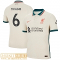Football Shirt Liverpool Away Mens 2021 2022 # Thiago 6