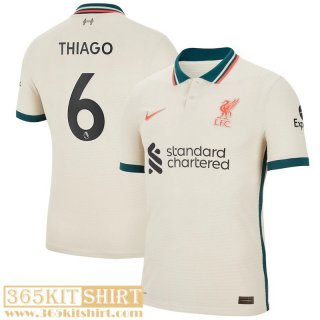 Football Shirt Liverpool Away Mens 2021 2022 # Thiago 6