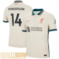 Football Shirt Liverpool Away Mens 2021 2022 # Henderson 14