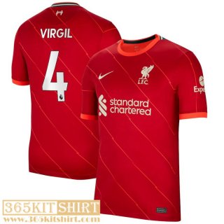 Football Shirt Liverpool Home Mens 2021 2022 # Virgil 4