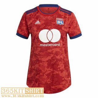 Football Shirt Olympique Lyon Away Womens 2021 2022