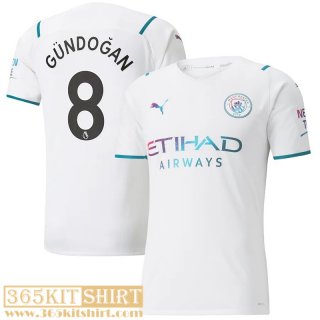 Football Shirt Manchester City Away Mens 2021 2022 # Gündogan 8