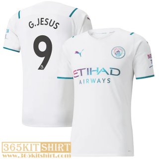 Football Shirt Manchester City Away Mens 2021 2022 # G.Jesus 9