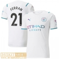 Football Shirt Manchester City Away Mens 2021 2022 # Ferran 21