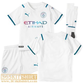 Football Shirt Manchester City Away Kids 2021 2022