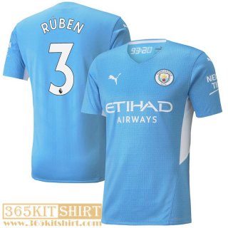 Football Shirt Manchester City Home Mens 2021 2022 # Rúben 3