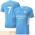 Football Shirt Manchester City Home Mens 2021 2022 # Sterling 7