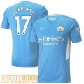 Football Shirt Manchester City Home Mens 2021 2022 # De Bruyne 17