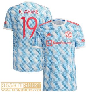 Football Shirt Manchester United Away Mens 2021 2022 # R. Varane 19