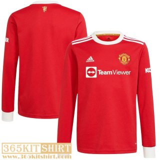 Football Shirt Manchester United Home Long sleeve Mens 2021 2022