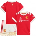 Football Shirt Manchester United Home Kids 2021 2022