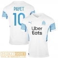 Football Shirt Marseille Home Mens 2021 2022 # Payet 10