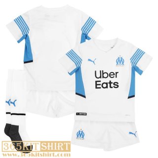 Football Shirt Marseille Home Kids 2021 2022