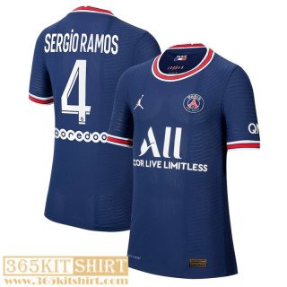 Football Shirt PSG Home Mens 2021 2022 # Sergio Ramos 4
