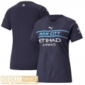 Football Shirt Manchester City Third Womens 2021 2022