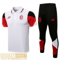 Polo Shirt AC Milan Mens Whitehe 2021 2022 PL107