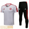 T-Shirt Manchester United Whitehe Mens 2021 2022 PL163