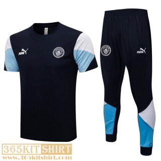 T-Shirt Manchester City Blue marine Mens 2021 2022 PL168
