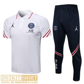 Polo Shirt PSG Whitehe Mens 2021 2022 PL172
