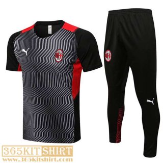 T-Shirt AC Milan Black White Mens 2021 2022 PL176