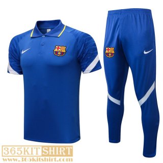 Polo Shirt Barcelona Blue Mens 2021 2022 PL190