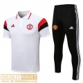 Polo Shirt Manchester United Whitehe Mens 2021 2022 PL201