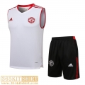 T-shirt Manchester United Whitehe Mens 2021 2022 PL215