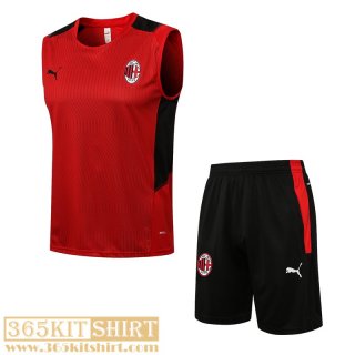 T-shirt AC Milan Red Mens 2021 2022 PL218