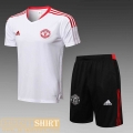 T-shirt Manchester United White Mens 2021 2022 PL245