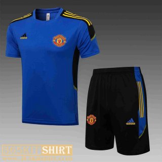T-shirt Manchester United Blue Mens 2021 2022 PL247