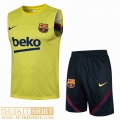 T-shirt Barcelona Green fluorescent 2021 2022 PL38