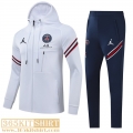 Jacket PSG Jordan White Kids 2021 2022 TK207