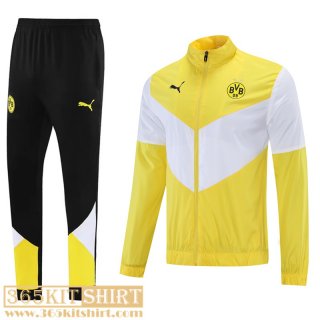 Windbreaker Dortmund Yellow White Mens 2021 2022 WK51