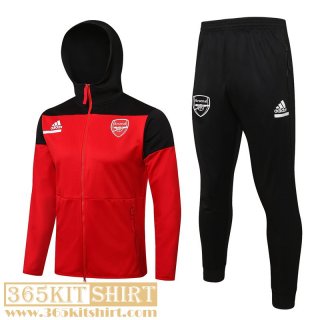 Hooded Jacket Arsenal Red Men's 2021 2022 JK305